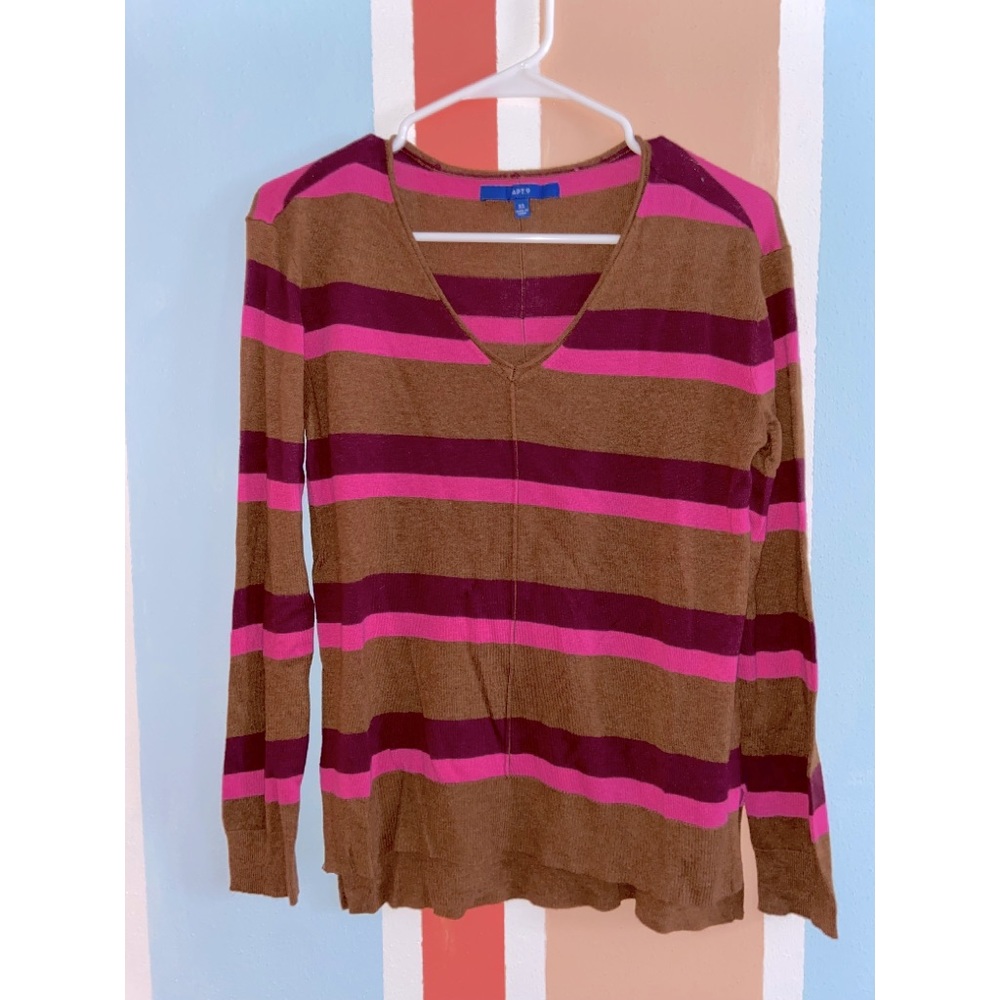 Apt 9 Stripe Sweater